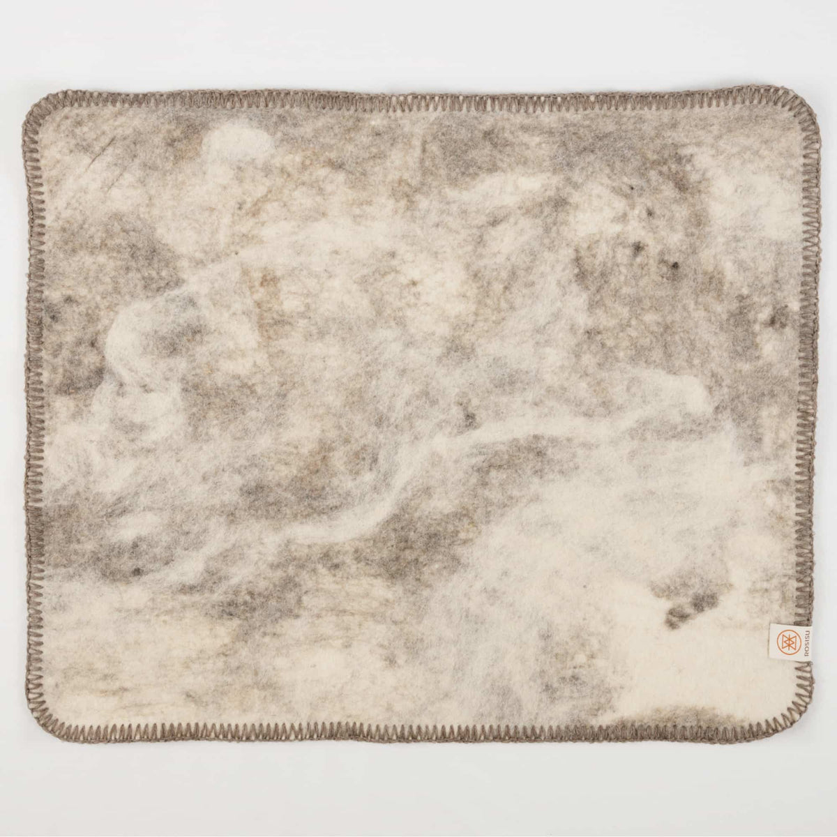 Plush Sauna Mat: Granite