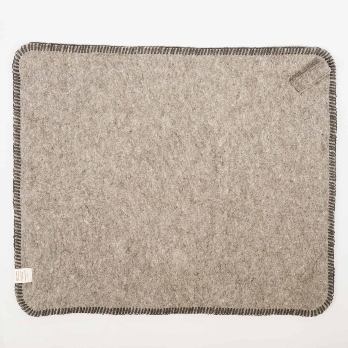 Plush Sauna Mat: Slate