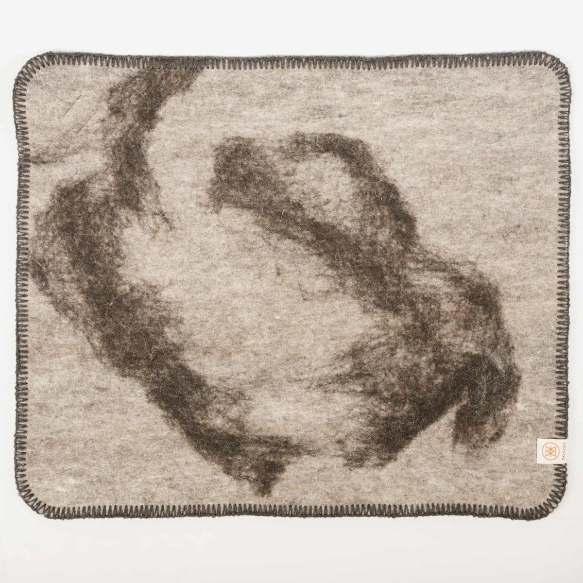 Plush Sauna Mat: Slate