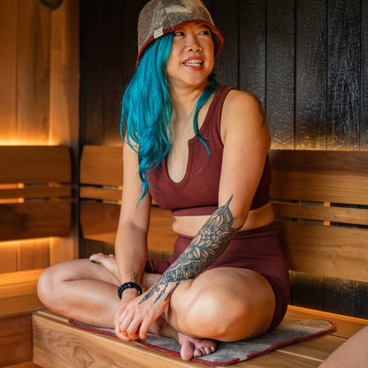 Standard Sauna Mat: Rain Shadow